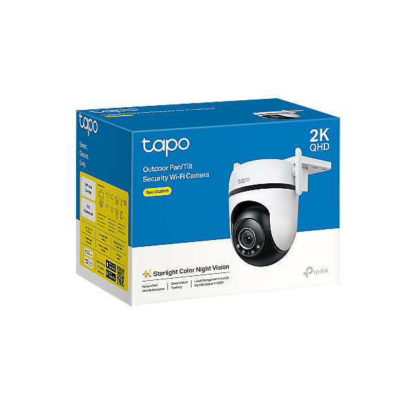 Dış Mekan Pan/Tilt Güvenlik Wi-Fi Kamera | Tapo C520WS - 1