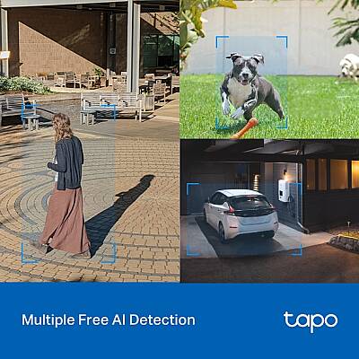 Dış Mekan Pan/Tilt Güvenlik Wi-Fi Kamera | Tapo C520WS - 7