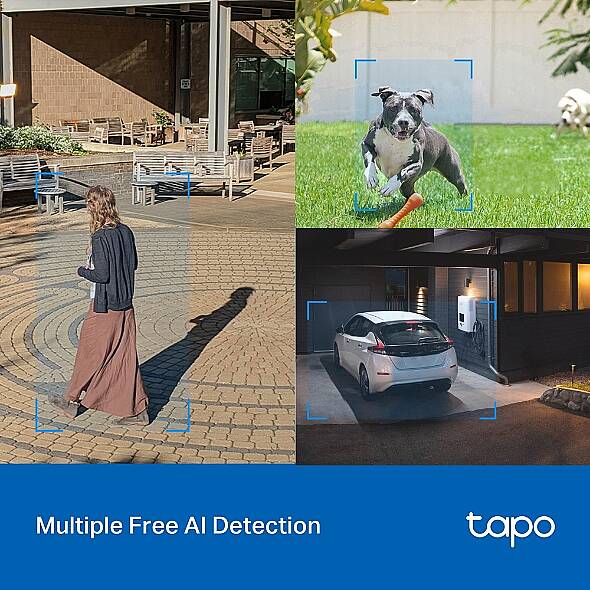 Dış Mekan Pan/Tilt Güvenlik Wi-Fi Kamera | Tapo C520WS - 7