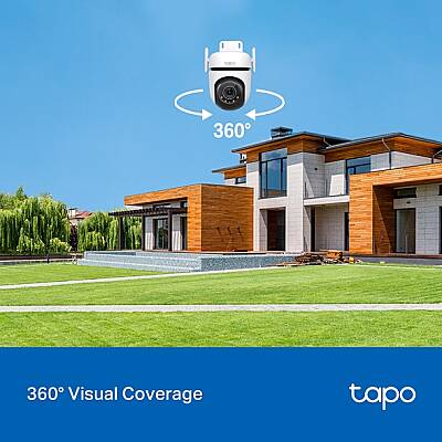 Dış Mekan Pan/Tilt Güvenlik Wi-Fi Kamera | Tapo C520WS - 8