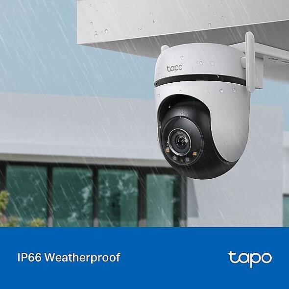Dış Mekan Pan/Tilt Güvenlik Wi-Fi Kamera | Tapo C520WS - 4
