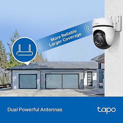 Dış Mekan Pan/Tilt Güvenlik Wi-Fi Kamera | Tapo C520WS - 5