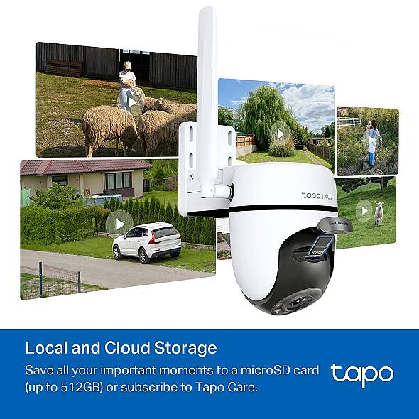 Dış Mekan Pan/Tilt Güvenlik Wi-Fi Kamera | Tapo C530WS - 10