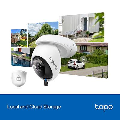 Dış Mekan Pan/Tilt Güvenlik Wi-Fi Kamerası | Tapo C560WS - 3