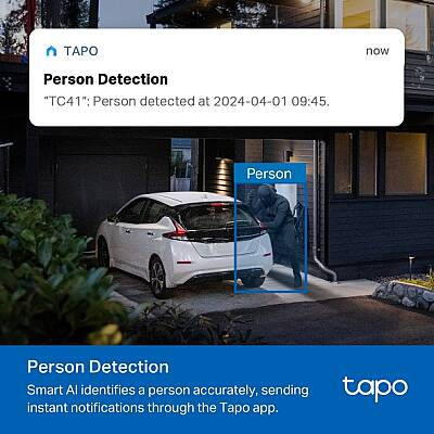 Dış Mekan Pan/Tilt Güvenlik WiFi Kamera | TC41 - 10