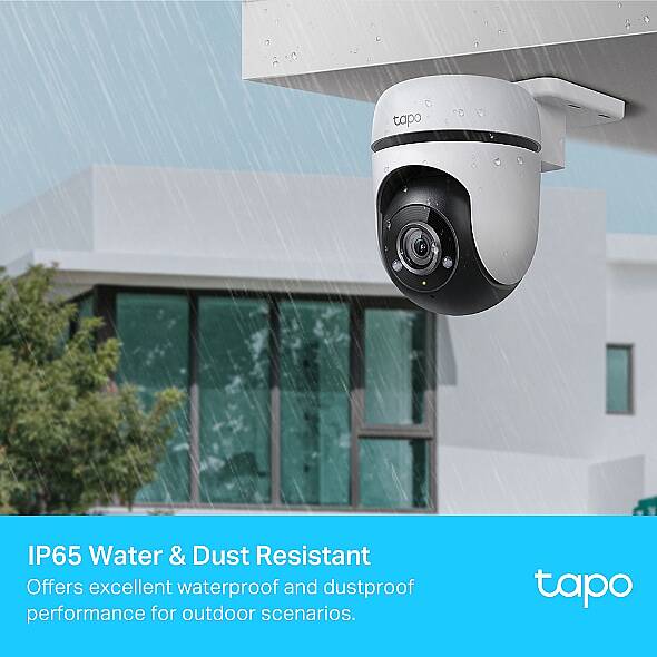 Dış Mekan Yatay/Dikey Wi-Fi Güvenlik Kamerası | Tapo C500 - 4