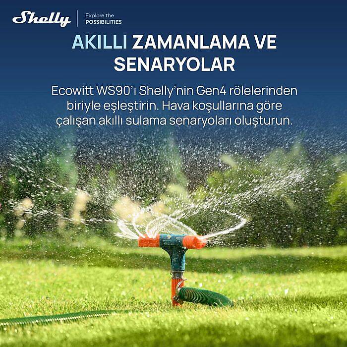 Ecowitt WS90 7’si 1 Arada Akıllı Hava Durumu İstasyonu - 3