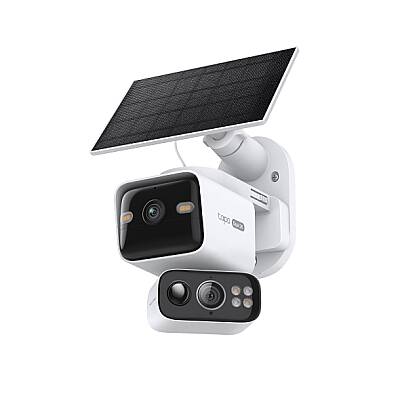 Güneş Enerjili Çift Lensli Pan/Tilt Güvenlik Kamerası Kiti | Tapo C645D KIT - 2