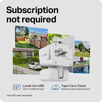 Güneş Enerjili Çift Lensli Pan/Tilt Güvenlik Kamerası Kiti | Tapo C675D KIT - 8