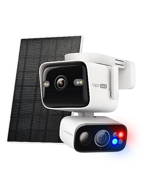 Güneş Enerjili Çift Lensli Pan/Tilt Güvenlik Kamerası Kiti | Tapo C675D KIT - 2
