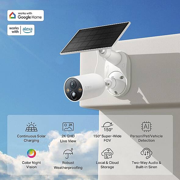 Güneş Enerjili Güvenlik Kamerası Kiti | Tapo C425 KIT - 3