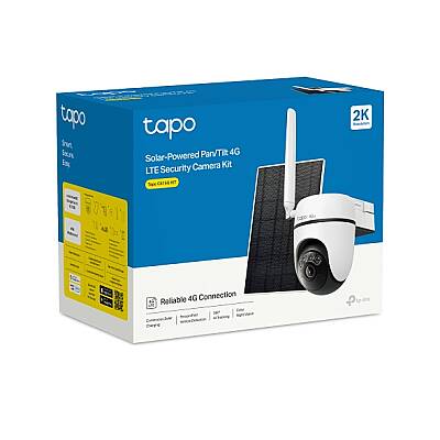 Güneş Enerjili Pan/Tilt 4G LTE Güvenlik Kamerası Kiti | Tapo C615G KIT