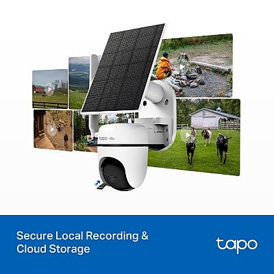 Güneş Enerjili Pan/Tilt 4G LTE Güvenlik Kamerası Kiti | Tapo C615G KIT - 3