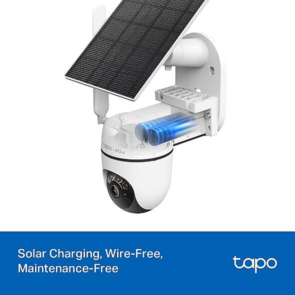 Güneş Enerjili Pan/Tilt 4G LTE Güvenlik Kamerası Kiti | Tapo C615G KIT - 9