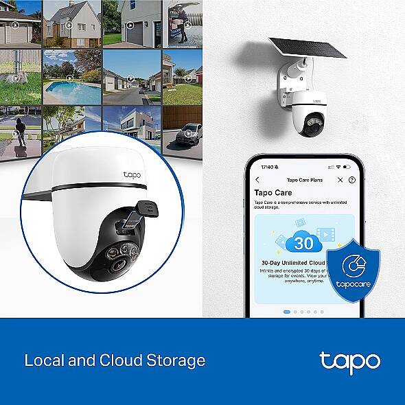 Güneş Enerjili Pan/Tilt Güvenlik Kamerası Kiti | Tapo C610 KIT - 6