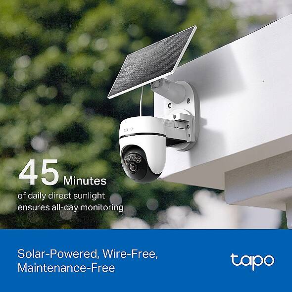 Güneş Enerjili Pan/Tilt Güvenlik Kamerası Kiti | Tapo C610 KIT - 11
