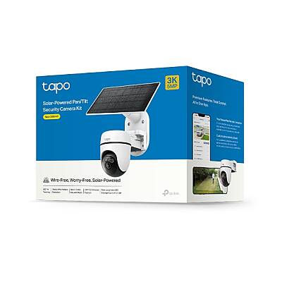Güneş Enerjili Pan/Tilt Güvenlik Kamerası Kiti | Tapo C630 KIT