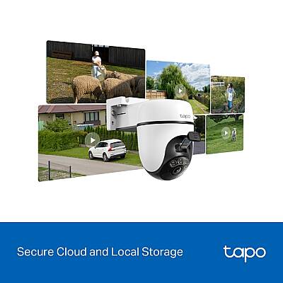 Güneş Enerjili Pan/Tilt Güvenlik Kamerası Kiti | Tapo C630 KIT - 6