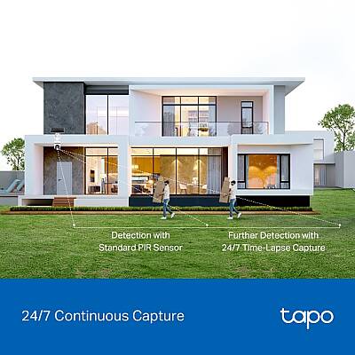 Güneş Enerjili Pan/Tilt Güvenlik Kamerası Kiti | Tapo C630 KIT - 12