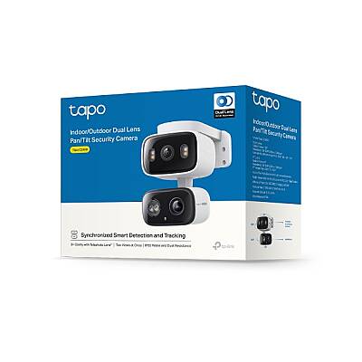İç Mekan/Dış Mekan Çift Lensli Pan/Tilt Güvenlik Kamerası | Tapo C246D