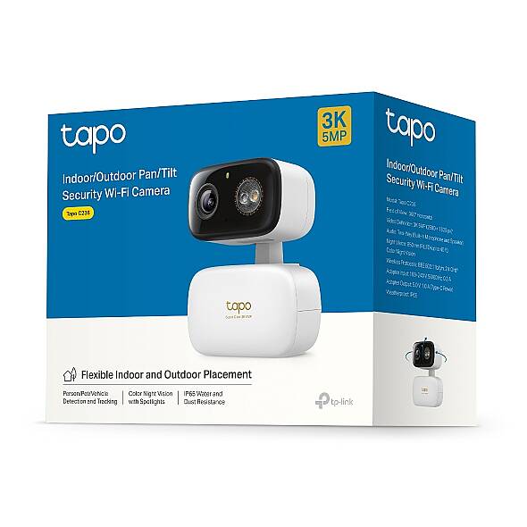 İç/Dış Mekan Ev Güvenliği Wi-Fi Kamera | Tapo C236 - 1