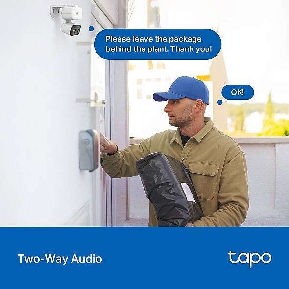 İç/Dış Mekan Ev Güvenliği Wi-Fi Kamera | Tapo C236 - 6