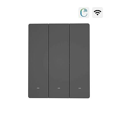 M5 Akıllı Duvar Anahtarları Koyu Gri - 25