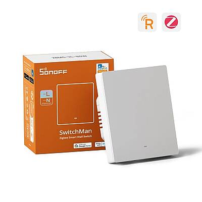 M5 Zigbee Akıllı Duvar Anahtarları Nötr ve Nötrsüz Uyumlu Beyaz - 2