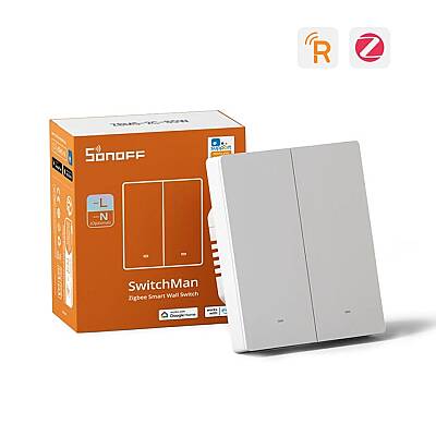 M5 Zigbee Akıllı Duvar Anahtarları Nötr ve Nötrsüz Uyumlu Beyaz - 7