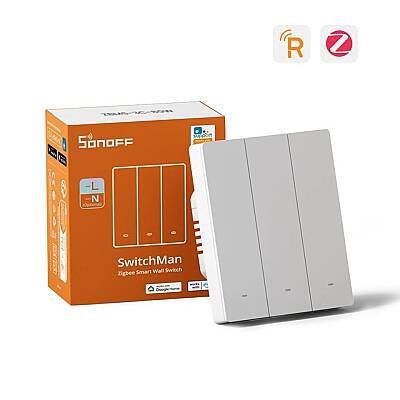 M5 Zigbee Akıllı Duvar Anahtarları Nötr ve Nötrsüz Uyumlu Beyaz - 11