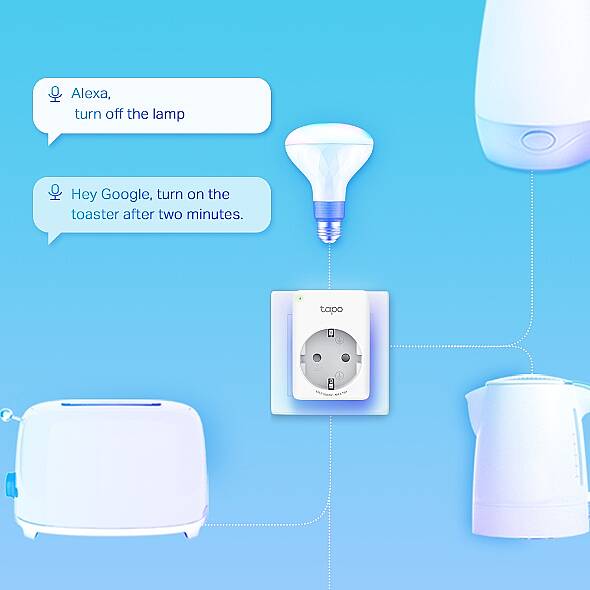 Mini Akıllı Wi-Fi Priz, Enerji İzleme | Tapo P110 - 4