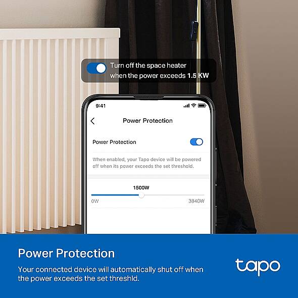 Mini Akıllı Wi-Fi Priz, Enerji İzleme | Tapo P115M - 7
