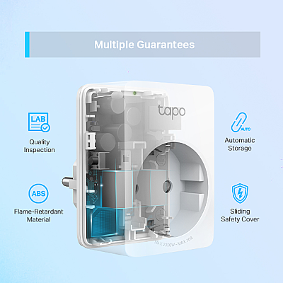 Mini Akıllı Wi-Fi Priz | Tapo P100 - 5