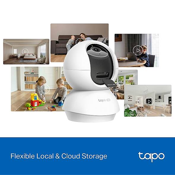 Pan/Tilt AI Ev Güvenlik Wi-Fi Kamera | Tapo C250 - 8
