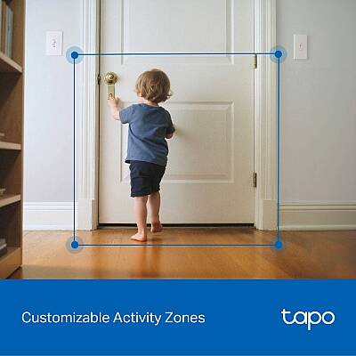 Pan/Tilt AI Ev Güvenlik Wi-Fi Kamera | Tapo C250 - 10