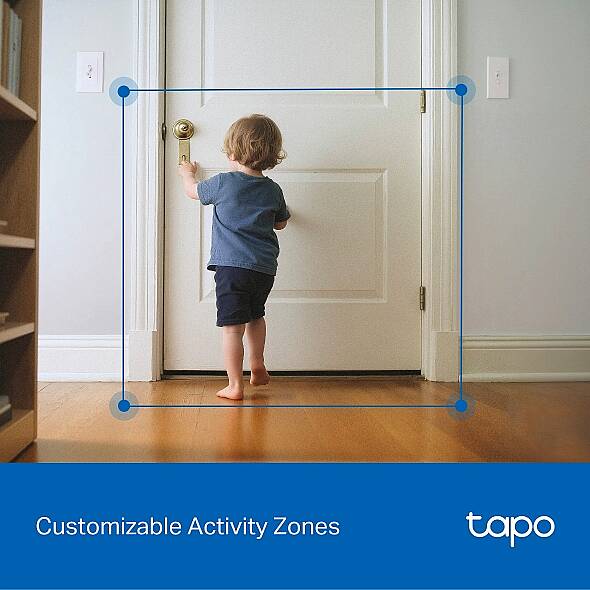 Pan/Tilt AI Ev Güvenlik Wi-Fi Kamera | Tapo C250 - 10