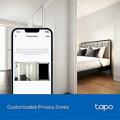 Pan/Tilt AI Ev Güvenlik Wi-Fi Kamera | Tapo C250 - 11