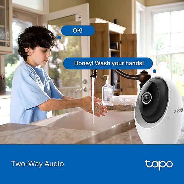 Pan/Tilt AI Home Security Wi-Fi Camera | Tapo C260 - 6