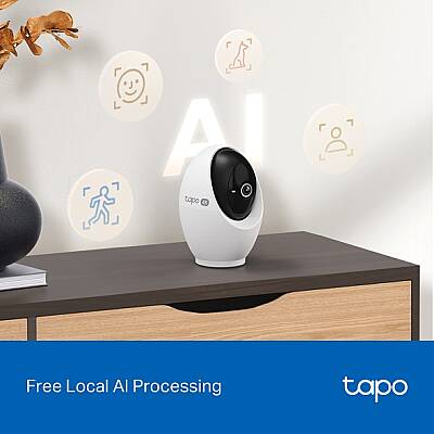 Pan/Tilt AI Home Security Wi-Fi Camera | Tapo C260 - 7
