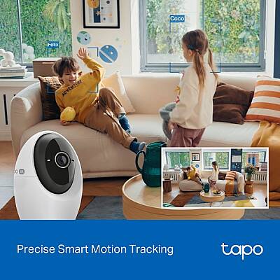 Pan/Tilt AI Home Security Wi-Fi Camera | Tapo C260 - 9