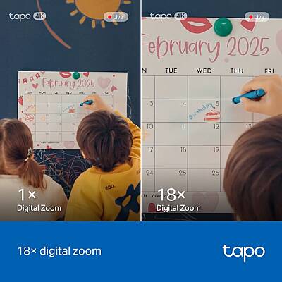 Pan/Tilt AI Home Security Wi-Fi Camera | Tapo C260 - 10