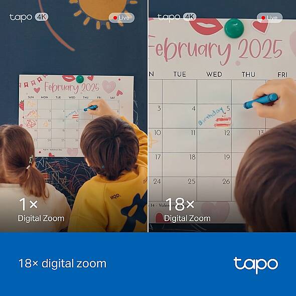 Pan/Tilt AI Home Security Wi-Fi Camera | Tapo C260 - 10