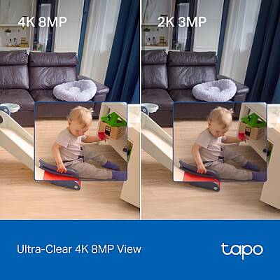 Pan/Tilt AI Home Security Wi-Fi Camera | Tapo C260 - 12