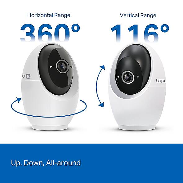 Pan/Tilt AI Home Security Wi-Fi Camera | Tapo C260 - 13