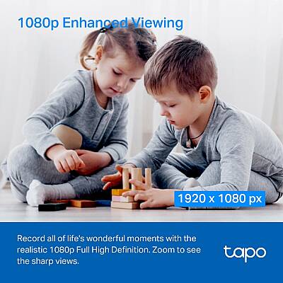 Pan/Tilt Ev Güvenliği Wi-Fi Kamerası | Tapo C200C - 3