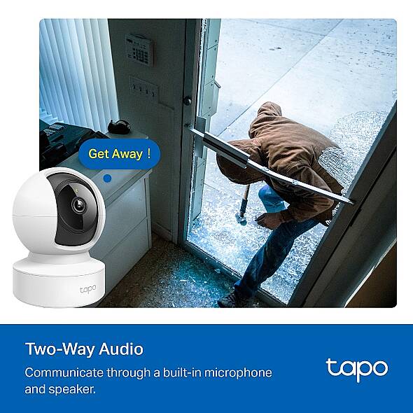 Pan/Tilt Ev Güvenlik Kamerası | Tapo C202 - 7