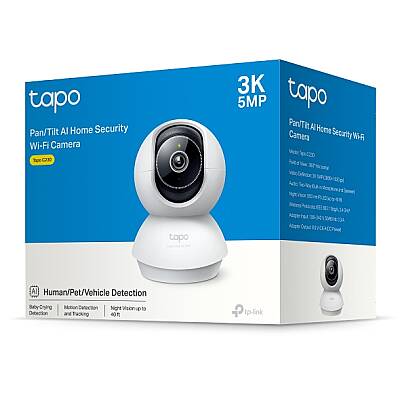 Pan/Tilt Yapay Zekalı Ev Güvenlik Wi-Fi Kamera | Tapo C230 - 3