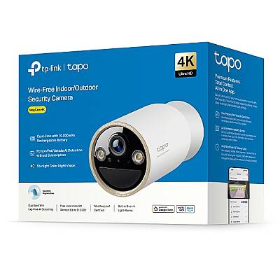 Pille Çalışan Dış Mekan Güvenlik Kamerası | Tapo C460 - 4