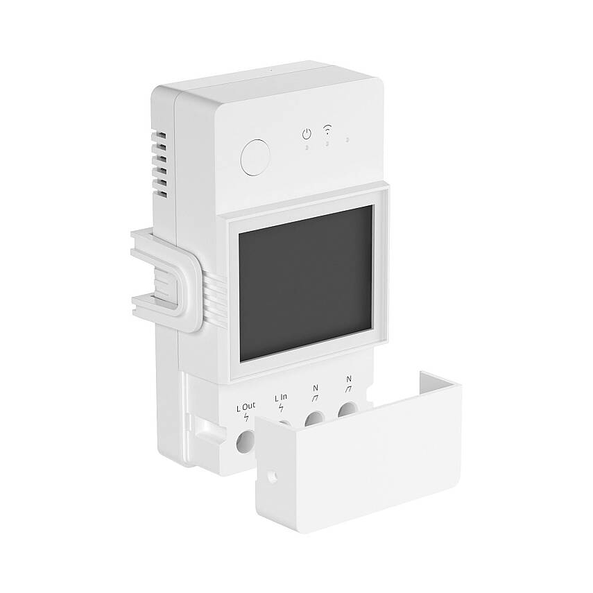 Pow R3 20A Dijital Ekranlı Akıllı Enerji Ölçer Röle - 3