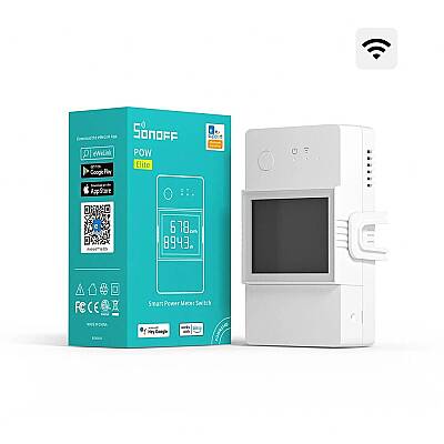 Pow R3 20A Dijital Ekranlı Akıllı Enerji Ölçer Röle